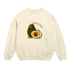 MZグラフィックスのアボカド　しらんけど Crew Neck Sweatshirt