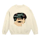 さのみきひとショップの横顔 Crew Neck Sweatshirt