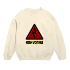 KnocKsのHIGH VOLTAGE Crew Neck Sweatshirt