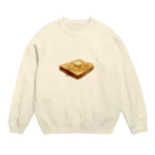 メシテロタイプ（飯テロTシャツブランド）のハニーバター Crew Neck Sweatshirt