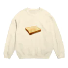 メシテロタイプ（飯テロTシャツブランド）の練乳 Crew Neck Sweatshirt