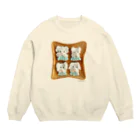 ℂ𝕙𝕚𝕟𝕒𝕥𝕤𝕦 ℍ𝕚𝕘𝕒𝕤𝕙𝕚 東ちなつのwanko cream Crew Neck Sweatshirt