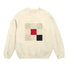 3×3 のドット絵のバンクシー - 3×3 のドット絵 Crew Neck Sweatshirt