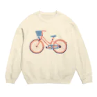 honeycombの自転車 Crew Neck Sweatshirt