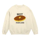 ◯△◇のNOT PANCAKE Crew Neck Sweatshirt