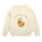 GOTTE🐹STOREの助六の日常（ちゅこく） Crew Neck Sweatshirt