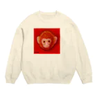 backpackerのピースモンキー Crew Neck Sweatshirt