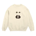 パンタグラフのたぬきが化けてる Crew Neck Sweatshirt