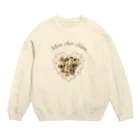 Melt HeartのMon cher chien2 Crew Neck Sweatshirt