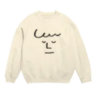 mq_qqqのkao_1 Crew Neck Sweatshirt