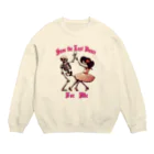 islandmoon13のラストダンスは私に　サイコビリー編 Crew Neck Sweatshirt