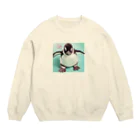 blackcofee12のペンギン赤ちゃん2 Crew Neck Sweatshirt