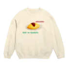 向日葵の君の好物 ver.word Crew Neck Sweatshirt