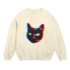 ねこぶくろさんのにじぶくろ2 Crew Neck Sweatshirt