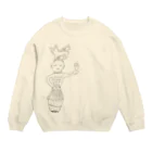 オガサワラミチのまがたまたましい Crew Neck Sweatshirt