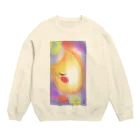 chieのお月さま Crew Neck Sweatshirt