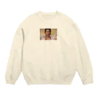 エサトピアのブッダ Crew Neck Sweatshirt