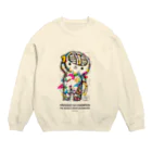 OKP26shopのゆるバース初代グランプリ記念 Crew Neck Sweatshirt