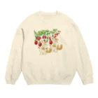 coeur.yu（クードットユー）のいちご狩り③ Crew Neck Sweatshirt