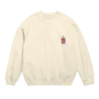 ねんねこのらぶらぶたねこ Crew Neck Sweatshirt