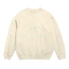 そばゆばちゃんのhug&kiss Crew Neck Sweatshirt