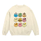 太郎丸のふわふわエスプーマ！ Crew Neck Sweatshirt