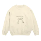 SpaceのCable Ribbon  Crew Neck Sweatshirt