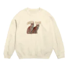 お店屋さんのチーズタルト Crew Neck Sweatshirt