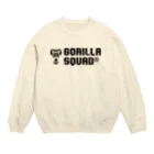 GORILLA SQUAD 公式ノベルティショップのGORILLA SQUAD ロゴ黒 スウェット