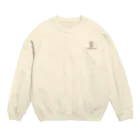 one-fifty fourのうさぎチャレンジ(文字入り) Crew Neck Sweatshirt