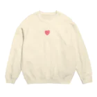 オフトンショップの私の心はど真ん中 Crew Neck Sweatshirt