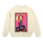 Mizna Wadaの人頭蛇娘 - 見世物趣味 Crew Neck Sweatshirt