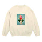 Gallery of KEETAのno rain, no flower Crew Neck Sweatshirt