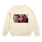 Only I Know.のshit happens Crew Neck Sweatshirt