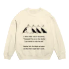 ponsukeの因幡の白ウサギ Crew Neck Sweatshirt