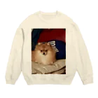 momomamaのキリッと桃ちゃん Crew Neck Sweatshirt