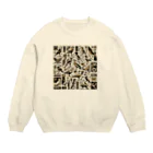 ok13のエジプト鳥④ Crew Neck Sweatshirt