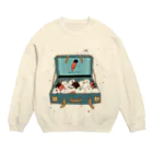 りんこのにんじんうめえ Crew Neck Sweatshirt