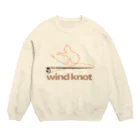 cahillのwind knot Crew Neck Sweatshirt