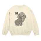 kmtk0721の粥（かゆ） Crew Neck Sweatshirt