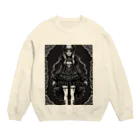 ranunのロリータのつぶやき Crew Neck Sweatshirt