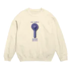 kazu_gのハンディファンで涼しい夏を！ Crew Neck Sweatshirt