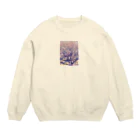 なおのこと雑貨店のハルよ来い Crew Neck Sweatshirt