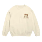 kikochiのばいばい、またね Crew Neck Sweatshirt