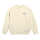 yumiiiiiのhealthy Crew Neck Sweatshirt