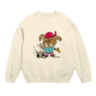 little P shopのP bunny Crew Neck Sweatshirt