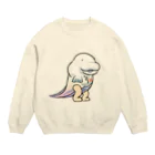 ゆうなぎのすわいやーあいマン Crew Neck Sweatshirt