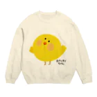 おやくそく作成アプリ「おやくそくちゃん」公式ショップの元祖おやくそくちゃん Crew Neck Sweatshirt