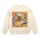 あかつかパチもん店のナンタベナサイ Crew Neck Sweatshirt