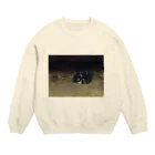 mtpurofeの寄り添いうさぎ Crew Neck Sweatshirt